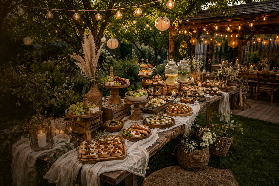 ⁠irresistible buffet setups