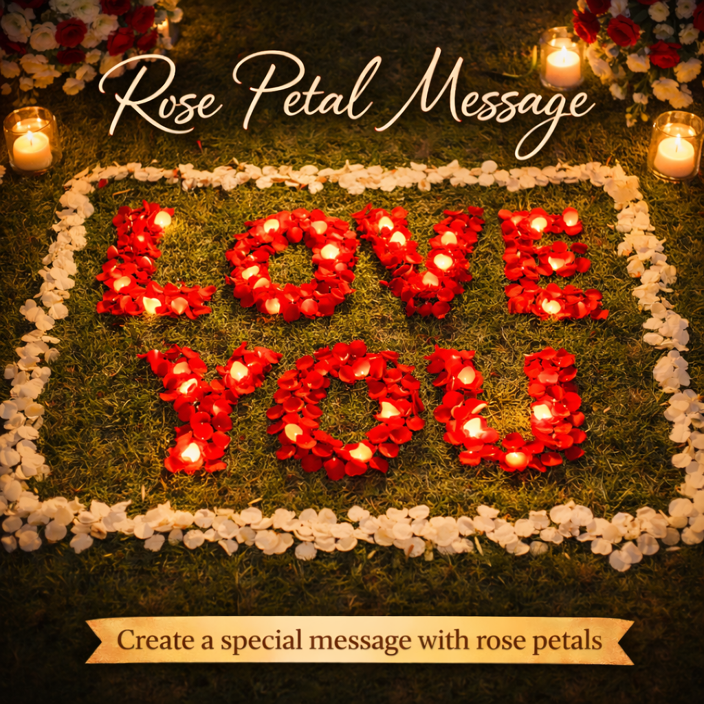 Rose Petal Message
