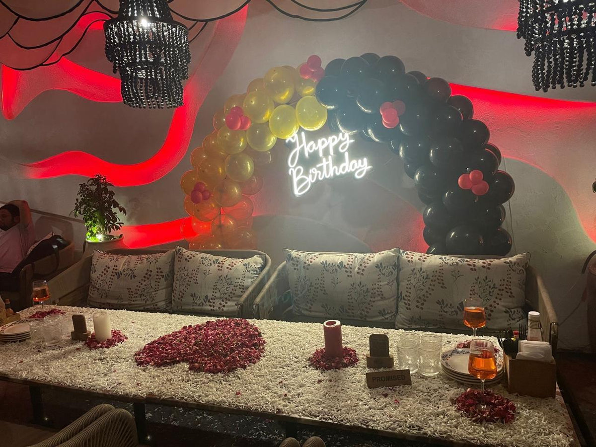 Table Decorations - At Delhi